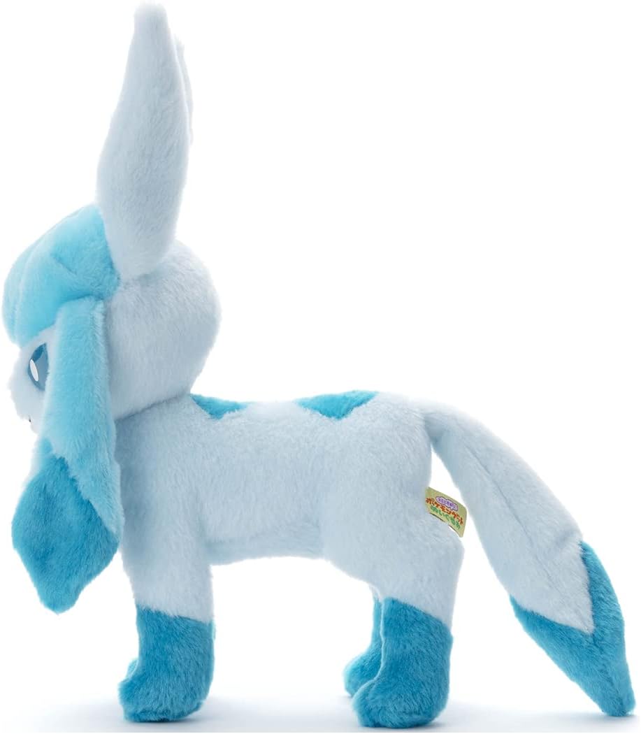 TAKARATOMY A.R.T.S Pokemon Plush  Glaceon Plush Width 22cm