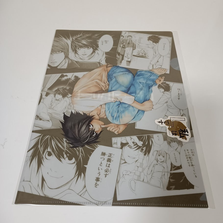 DMM Lottery Death Note Clear File Sticker Set L K41560
