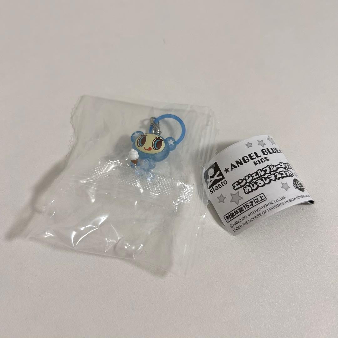 # Capsule toy Angel Blue Kids Mejirushi mascot Saburokun0