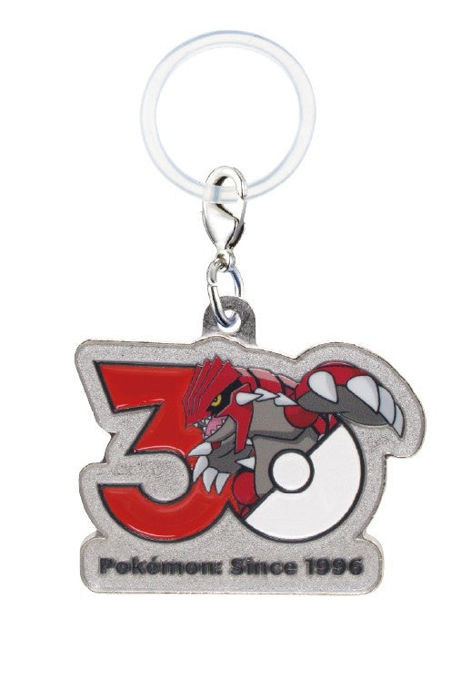# Pokemon 30th Anniversary Metal Charm Mascot Groudon0
