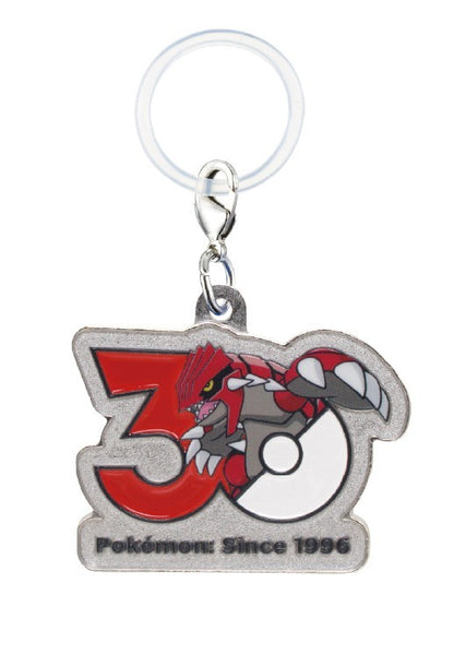 # Pokemon 30th Anniversary Metal Charm Mascot Groudon0