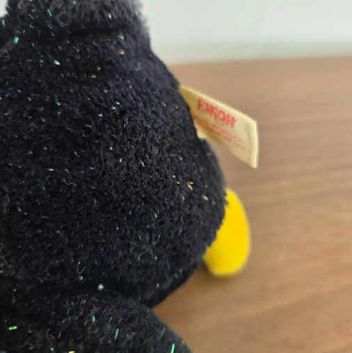 [Used] Badtz-Maru Glittery Plush Toy 1998 Retro2