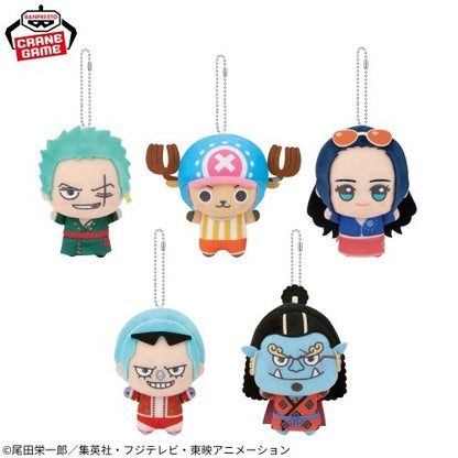 One PIece Chibigurumi Plush Toy The Straw Hats Vol.2 11cm Complete Set2