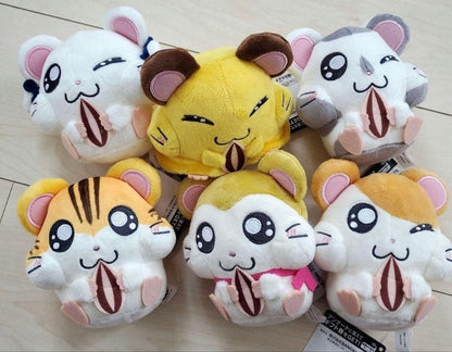 Tottoko Hamtaro Mohimohi Plush Toy 11cm Complete Set0