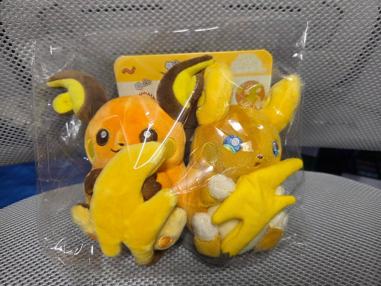 # pokemon Magnetic Pair Mascot Birds of a Feather Raichu & Alolan Raichu0