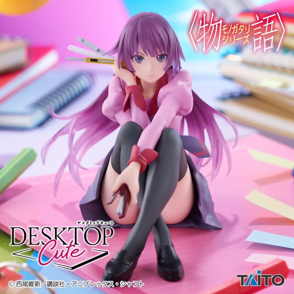 # Monogatari Series Desktop Cute Hitagi Senjougahara Figure0