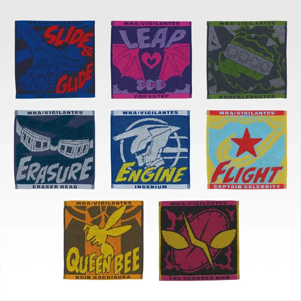 Ichiban Kuji Vigilante My Hero Academia Towel Complete Set0