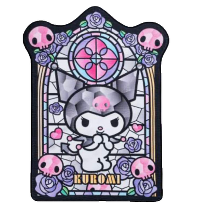 # Sanrio Kuromi Stained Glass Extra Large Die-Cut Mat 120cm0