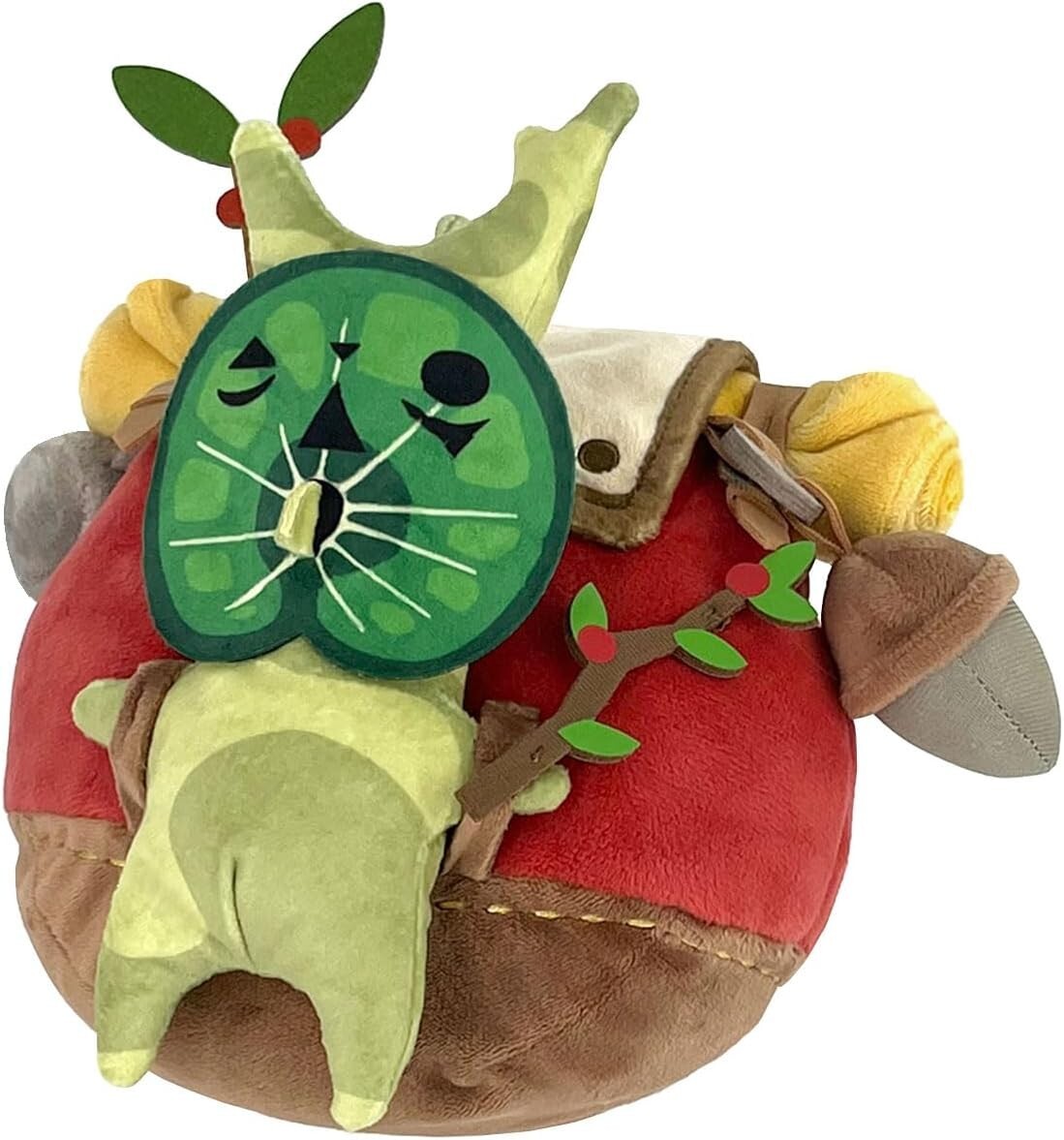 The Legend of Zelda Tears of the Kingdom Travel Korok Red B ver Plush toy0