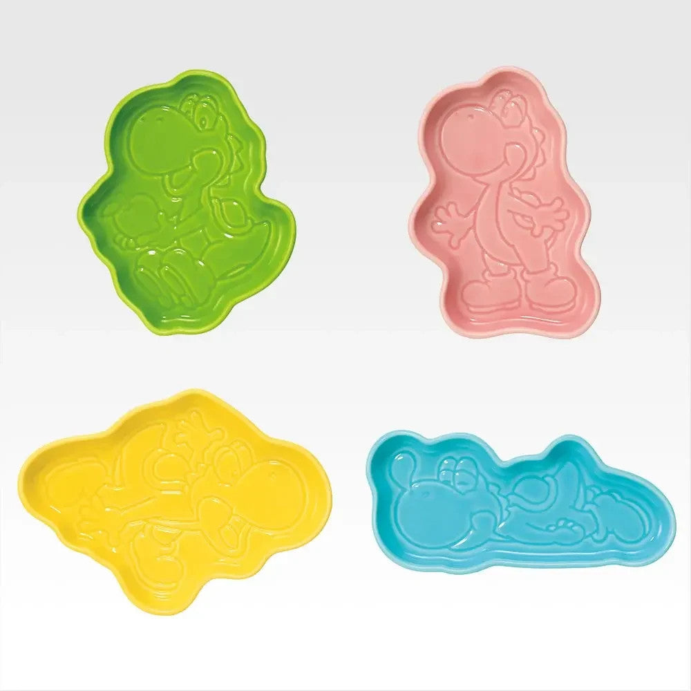 # Ichiban Kuji Super Mario with YOSHI Prize D Plate Collection Set of 40