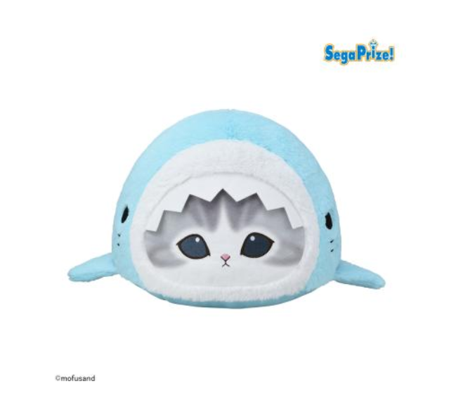 # Mofusand Dome Cushion Shark Cat0