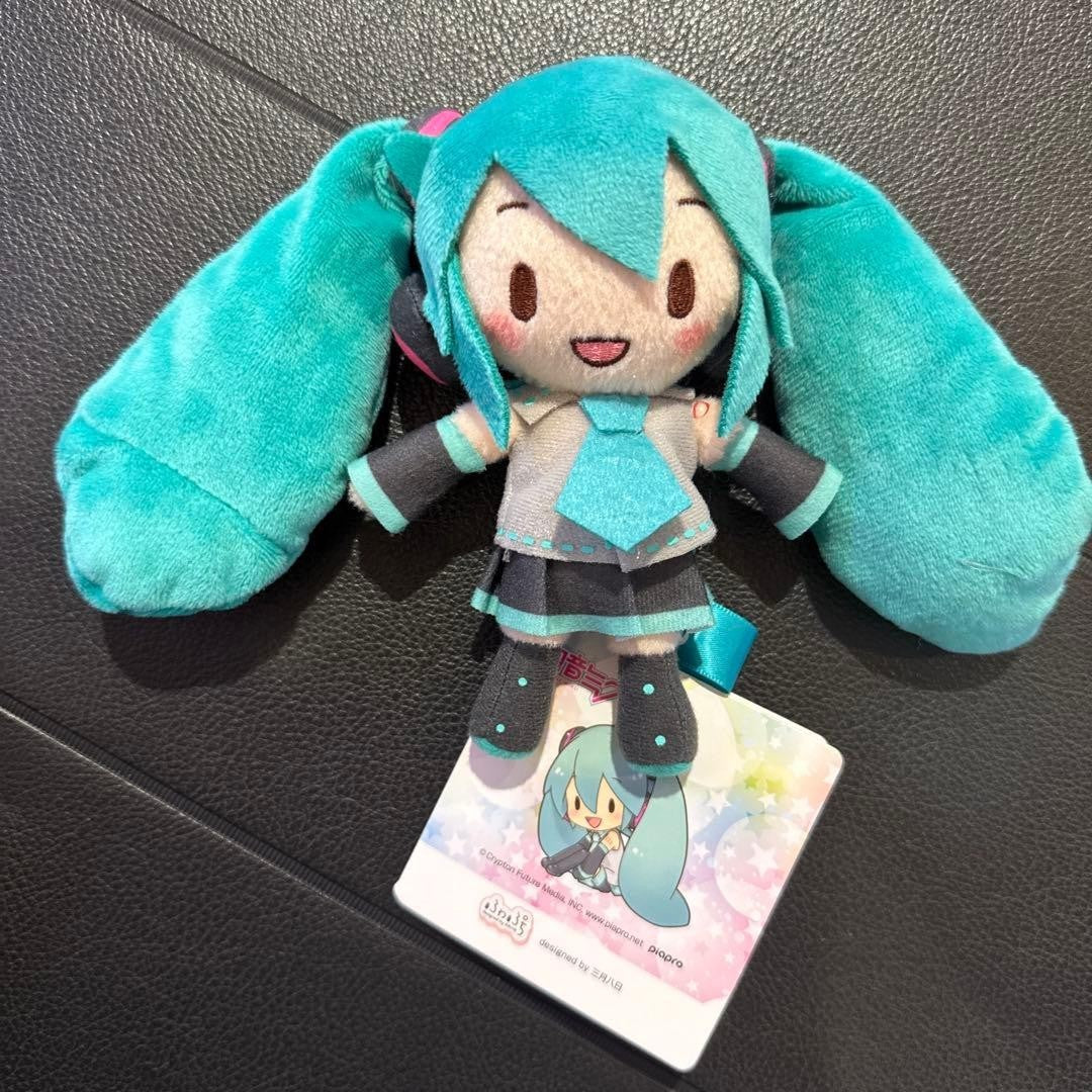 Hatsune Miku Series Fuwapuchi Mini Plush Toy 14cm Miku Hatsune Ver.0