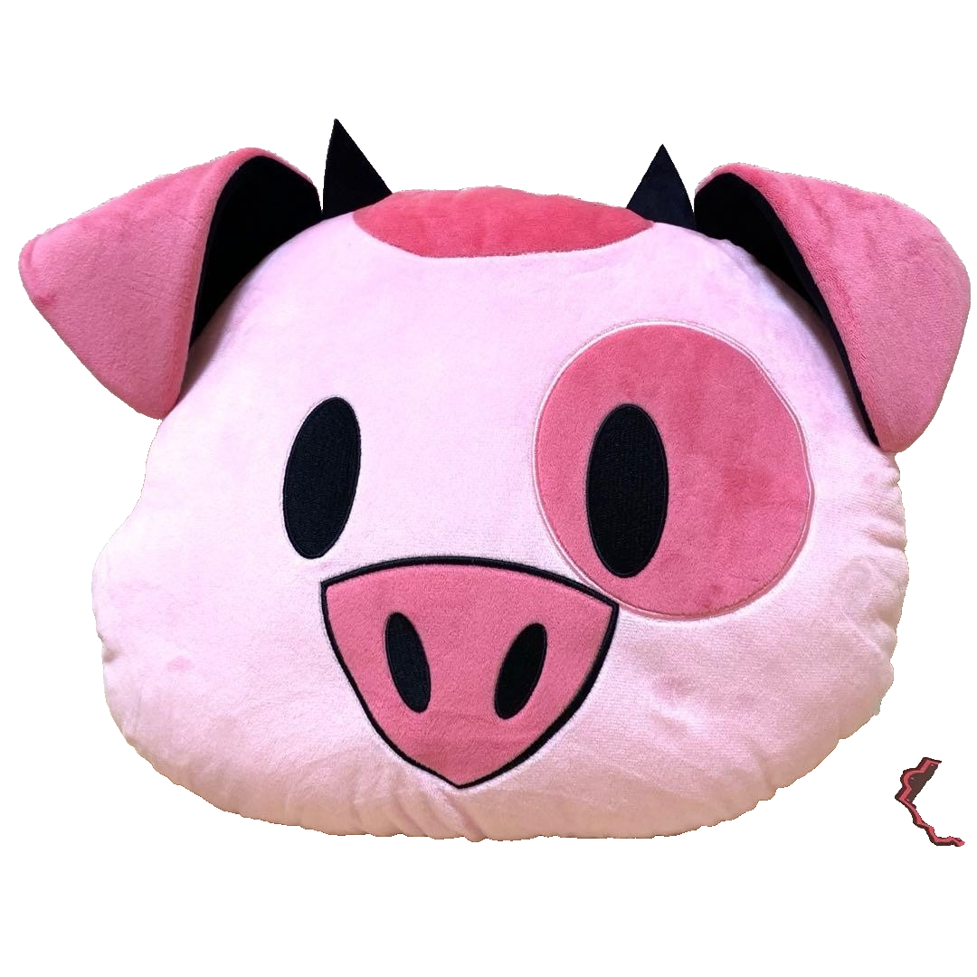 # Hazbin Hotel Plush Face Cushion - Fat Nuggets Pig0
