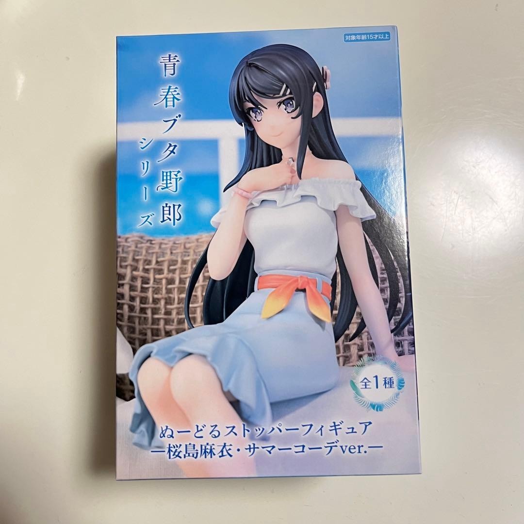 Rascal Series Noodle Stopper Figure Mai Sakurajima Summer coordination ver.0