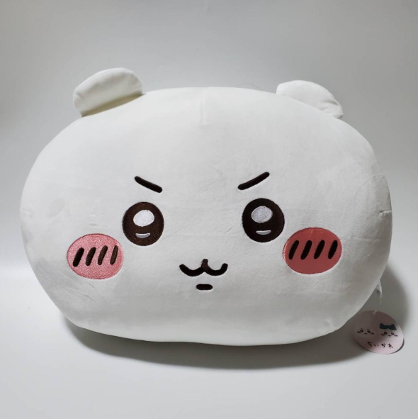 # Chiikawa Super Big Mochiru Face Plush Toy 40cm3