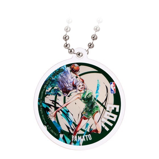 # Capsule Toy ONE PIECE x NBA Capsule Acrylic Charm Yamato0