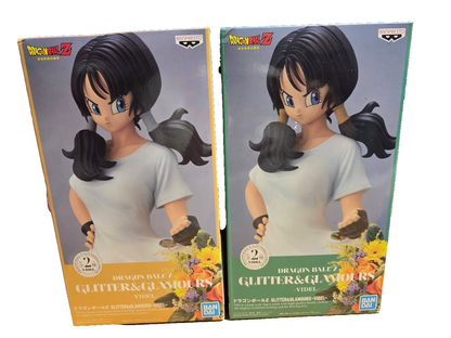 #Dragon Ball GLITTER&GLAMOURS Videl Figure Set of 2 BANDAI new japan0