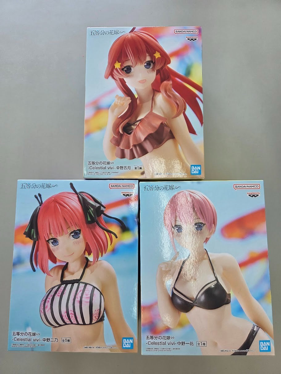 # The Quintessential Quintuplets Celestial vivi Figures Nino Ichika Satsuki set 0