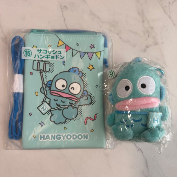 # Sanrio Hapidanbui Lottery Mascot Sacoche Hangyodon Set of 20