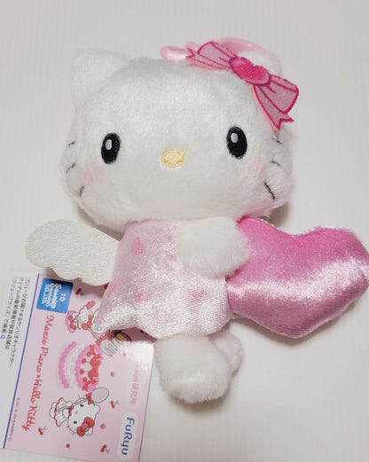 Mezzo Piano×Hello Kitty Clippi Plush Toy ~Angel~0
