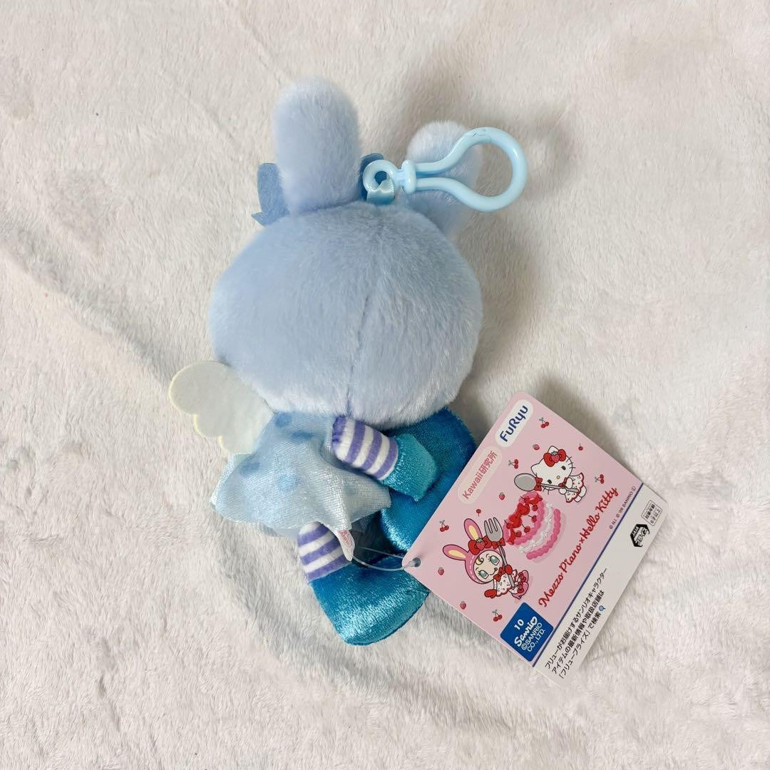 Mezzo Piano×Hello Kitty Clippi Plush Toy ~Angel~1