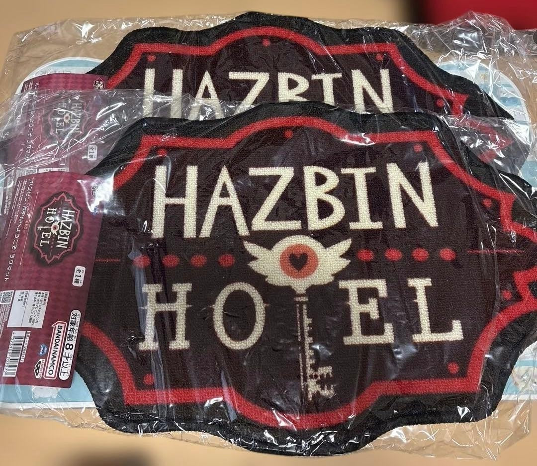 Welcome to Hazbin Hotel Rug 36×60cm 2 Set0