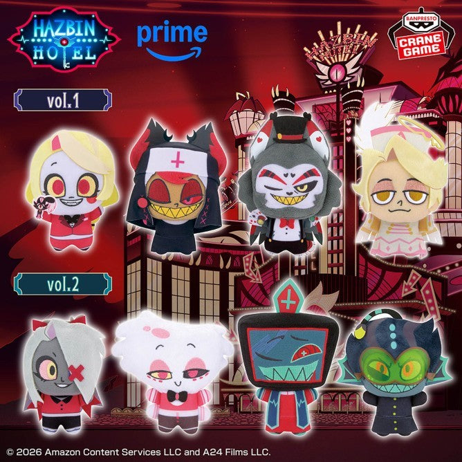 # Welcome to Hazbin Hotel Season 2 Plush Toy Vol. 1 Alastor 11cm2