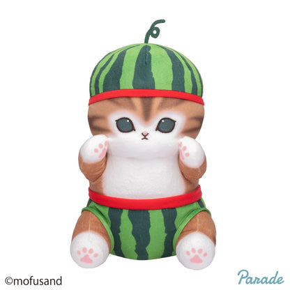 mofusand Fruit Cat BIG Plush Toy Watermelon0