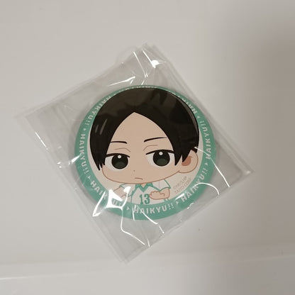 Taito Lottery Haikyuu!! F Prize Fluffy Can Badge Kunimi Akira K41640