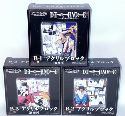 # Death Note DMM Lottery Prize B Acrylic Block Set of 31
