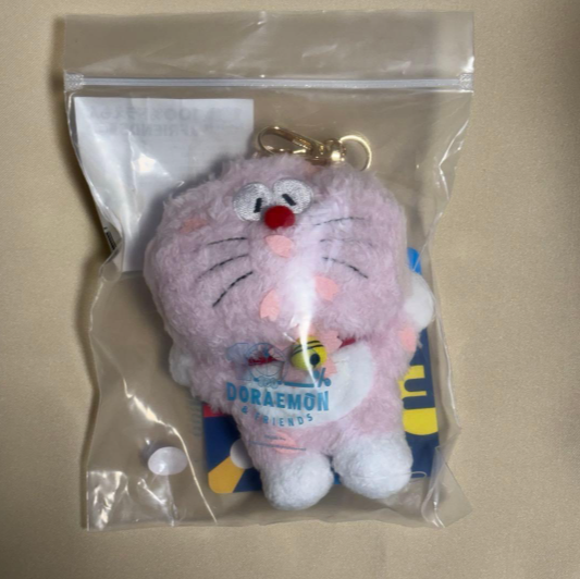# 100% Doraemon & Friends Keychain Mascot  Cherry Blossom1