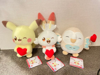 Pokémon Peaceful Place Plush Toy Mellow Heart Complete Set0