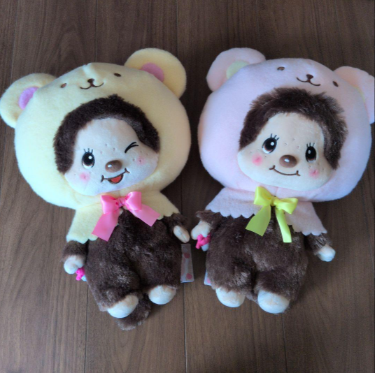 # Monchhichi Bear Cape BIG Plush Toy Set of 21