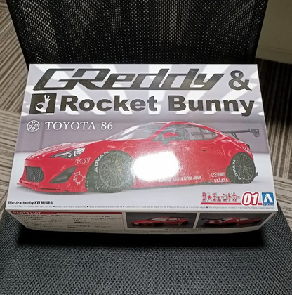 The Tuned Car No. 1 1/24 ZN6 TOYOTA 86 ’12 GREDDY & ROCKET BUNNY ENKEI Ver.1