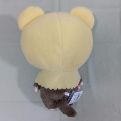 # Monchhichi Bear Cape BIG Plush Toy Yellow1