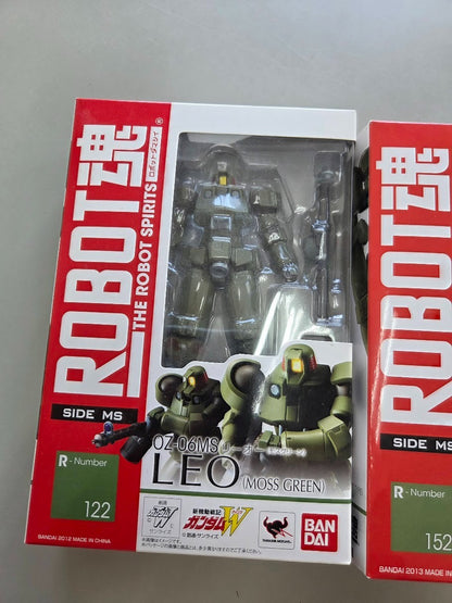 Robot Spirits LEO OZ-06MS Moss Green Flight Unit Equipped Figure BANDAI　set of 22
