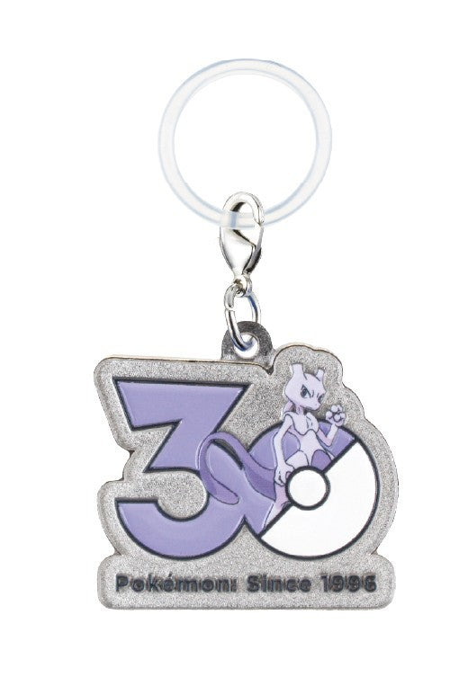 # Pokemon 30th Anniversary Metal Charm Mascot Mewtwo0