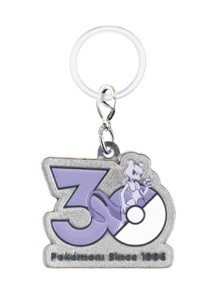 # Pokemon 30th Anniversary Metal Charm Mascot Mewtwo0