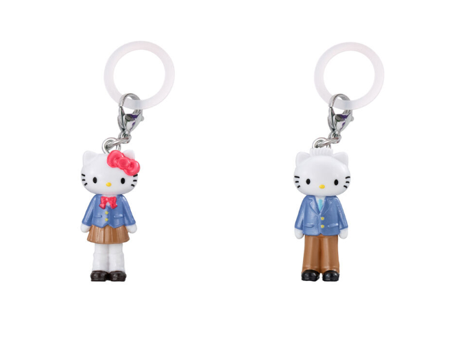 # Capsule Toy Hello Kitty Long legged Mejirushi Accessory Uniform Set of 20
