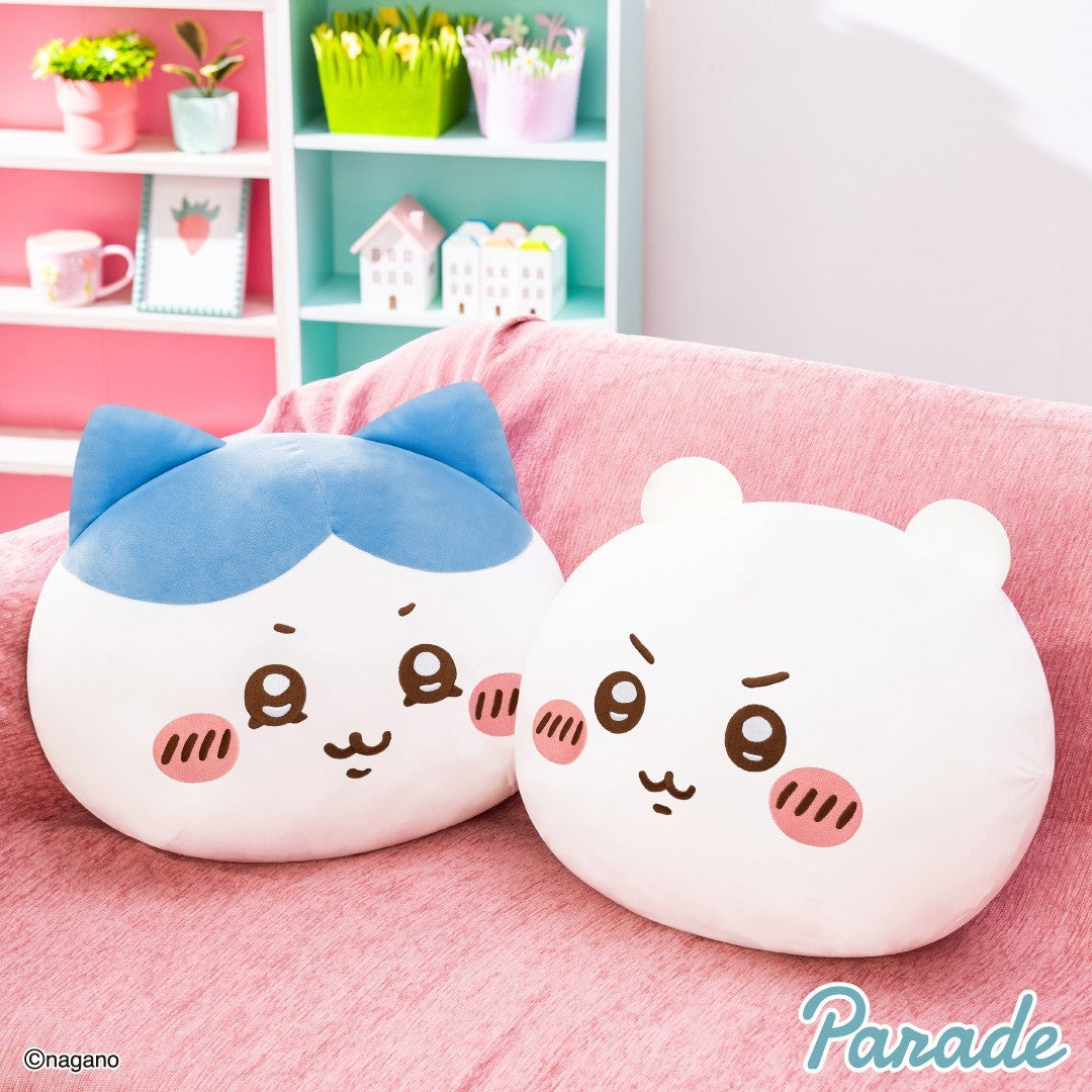 # Chiikawa Super Big Mochiru Face Plush Toy 40cm2