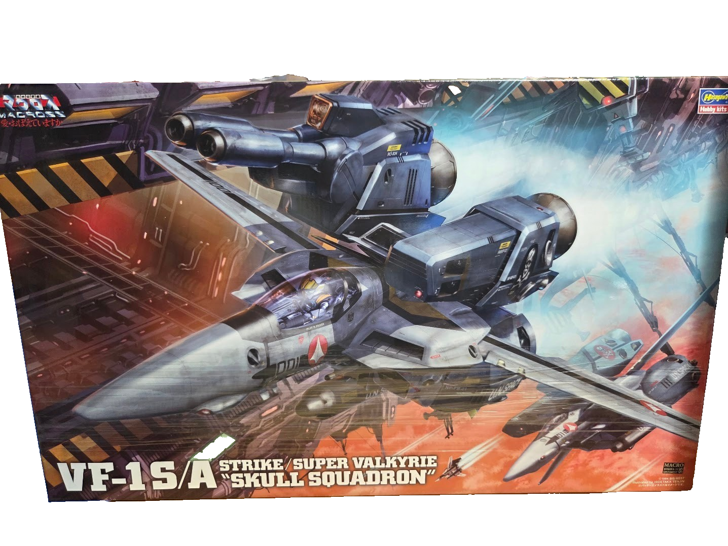 # Macross VF-1S/A Strike Super Valkyrie Skull Squadron Plastic Model Kit0