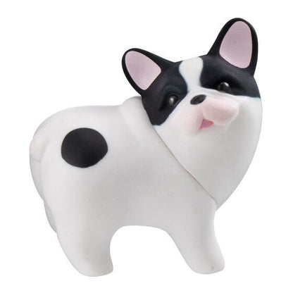 # Capsule toy Dog that shows its rear end French Bull0