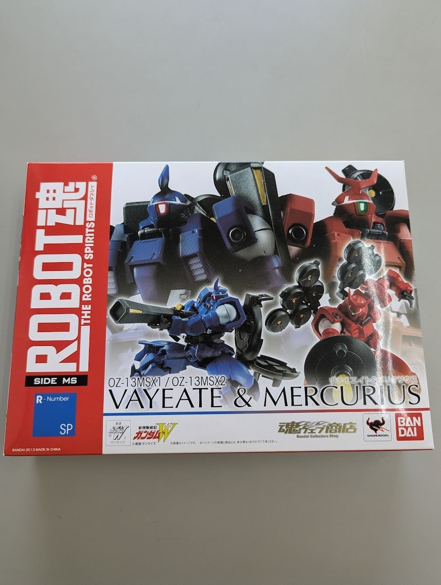 Gundam Wing Robot Spirits OZ-13MSX OZ-13MSX2 VAYEATE MERCURIUS Figure【used】0
