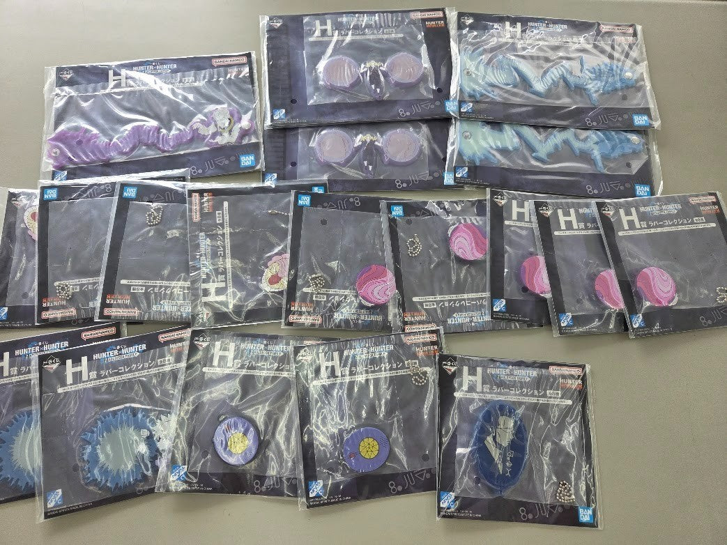 # Ichiban Kuji Hunter x Hunter Zoldyck Prize H Rubber Collection Magnet Band Set0