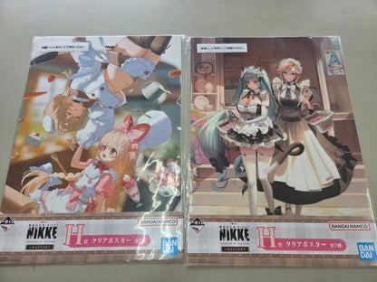 # Ichiban Kuji NIKKE H Prize Clear Poster Set of 2ｃ0