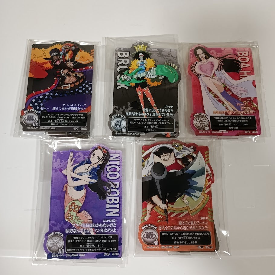 Ichiban Kuji One Piece ACLLECT Acrylic Stand Robin Hancock Brook Set K42200