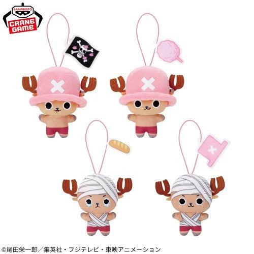 One Piece Stuffed toy with elastic cord ~Chopper pink hat ver.~3