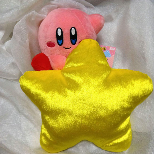 Kirby's Dream Land Warp Star Kirby Plush Toy0