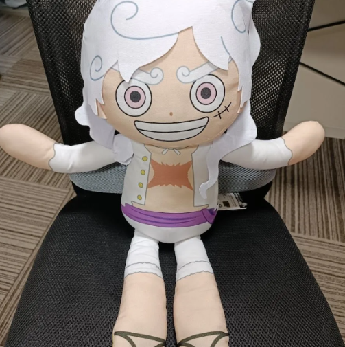 One Piece Mechamofugutto Plush Toy Monkey D. Luffy Gear 5 Giant0