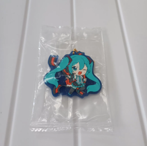 GUNDAM MIKU Rubber Mascot Hatsune Miku Aile Strike Gundam0